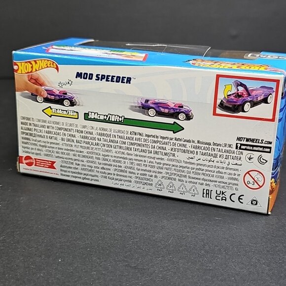 Hot Wheels 2024 Pullback Speeders Muscle Mania MOD SPEEDER 1:43 New Sealed TH - Picture 6 of 11